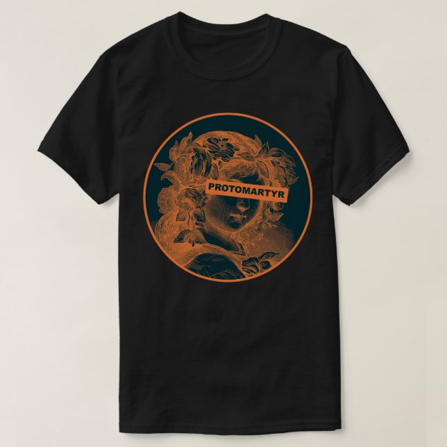 Protomartyr zensiert T-Shirt (Design vorne)