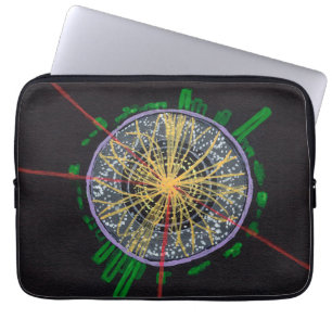 Proton Collisions am Laptop-Ärmel des LHC Laptopschutzhülle