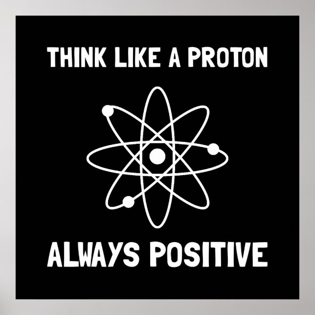 Proton immer positiv poster (Vorne)