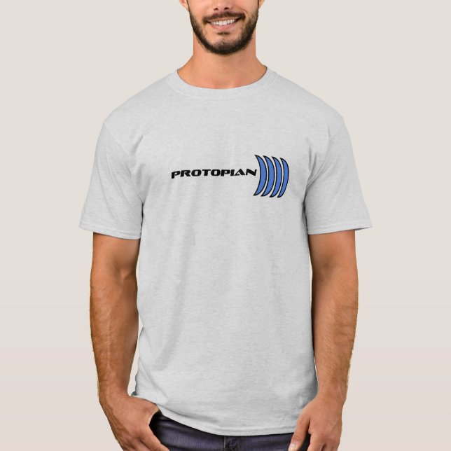 PROTOPIAN T - Shirt der Männer (Vorderseite)