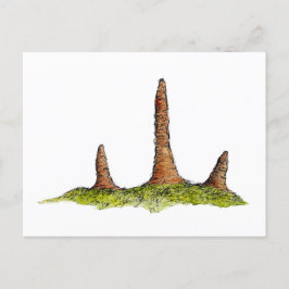 Prototaxites Postkarte