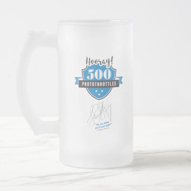 ProtoThrottle 500 Frosty Tasse (Links)