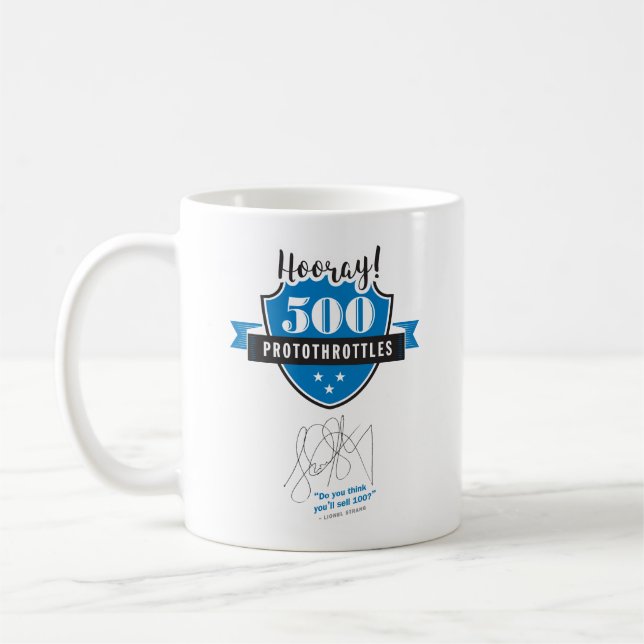 ProtoThrottle 500 Kaffee Tasse (Links)