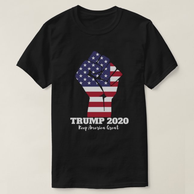Protrumpf-Wahl 2020 - behalten Sie Amerika groß T-Shirt (Design vorne)
