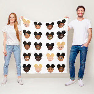 #Proud2BNaturalMe ALL Beautiful Blanket Fleecedecke