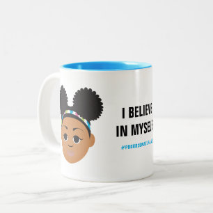 #Proud2BNaturalMe-Bestätigung Zweifarbige Tasse