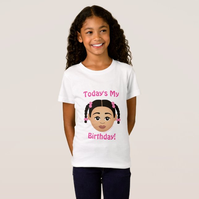 #Proud2BNaturalMe #Birthday T - Shirt (Vorne ganz)