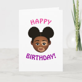 #Proud2BNaturalMe Choose-My-Complexion Birthday Karte