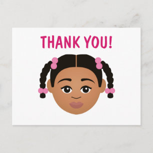 #Proud2BNaturalMe Choose-My-Complexion Vielen Dank Postkarte