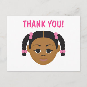 #Proud2BNaturalMe Geburtstag Vielen Dank Postkarte
