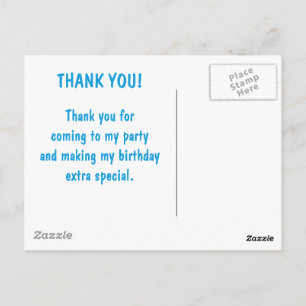 #Proud2BNaturalMe Geburtstags-Dankeschön Postkarte