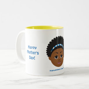 #Proud2BNaturalMe Geschenke für #Mama Zweifarbige Tasse