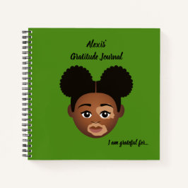 #Proud2BNaturalMe Personalisiert Dankeschön-Journa Notizbuch