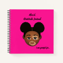 #Proud2BNaturalMe Personalisiert Dankeschön-Journa Notizbuch