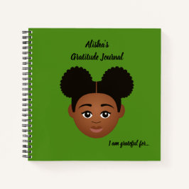 #Proud2BNaturalMe Personalisiert Dankeschön-Journa Notizbuch