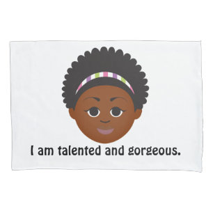 #Proud2BNaturalMe Positive Affirmation Pillow Case Kissenbezug