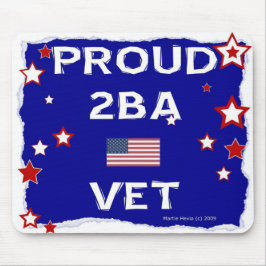 Proud 2 BA Vet - zu Ehren - Mousepad