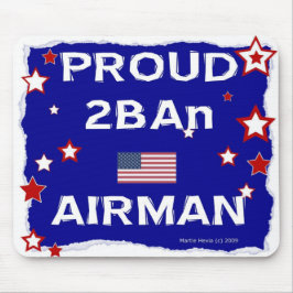 Proud 2BAn Airman - zu Ehren - Mousepad
