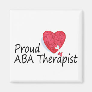 Proud ABA Therapeut Magnet