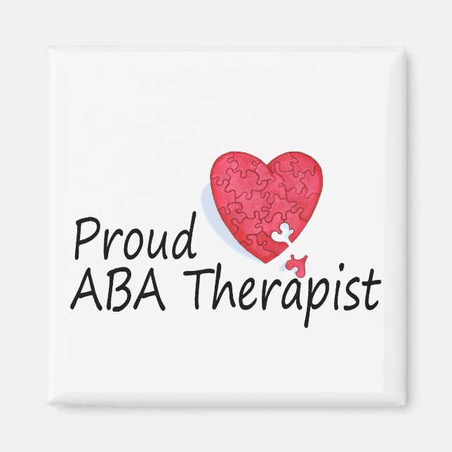 Proud ABA Therapeut Magnet (Vorne)