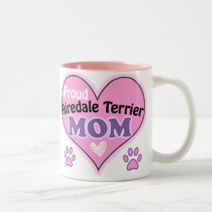 Proud Airedale Terrier Mama Zweifarbige Tasse