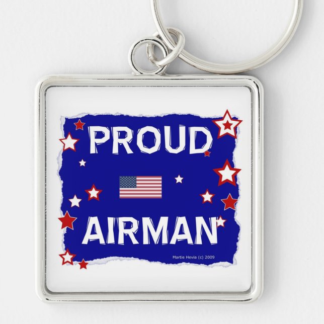 Proud Airman Schlüsselanhänger (Vorne)