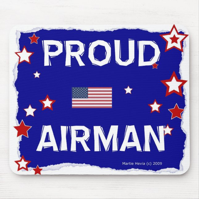 Proud Airman - zu Ehren - Mousepad (Vorne)