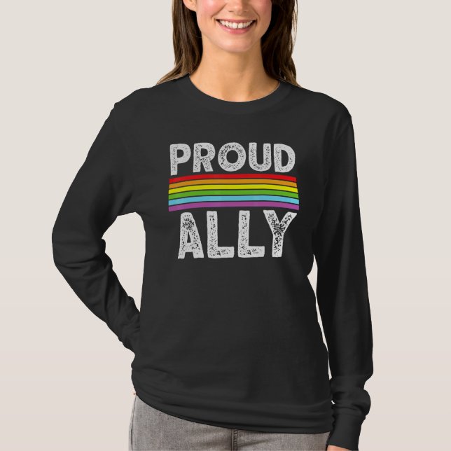 Proud Ally 2 T-Shirt (Vorderseite)