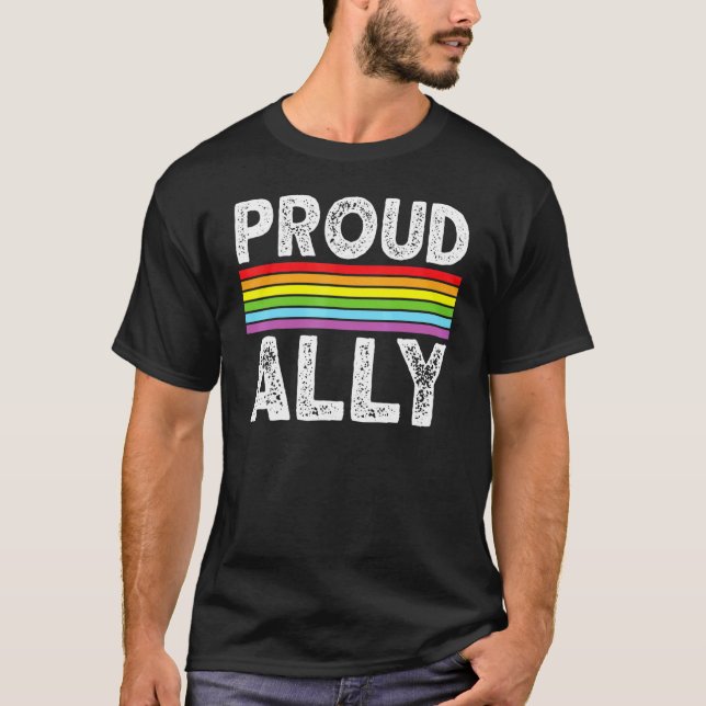Proud Ally 2 T-Shirt (Vorderseite)