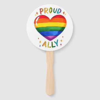 Proud Ally Fan Set Fächer