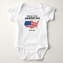 Proud American Baby Strampler