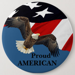 Proud American Button