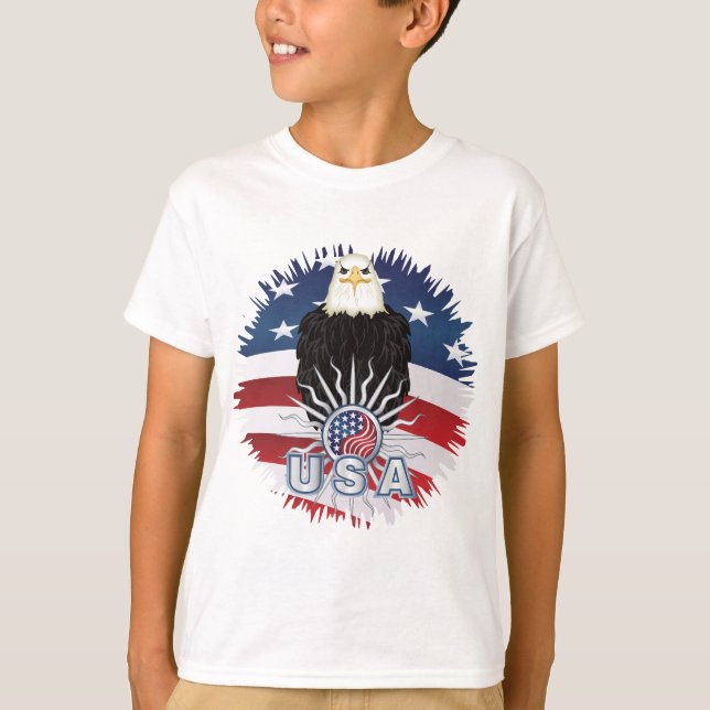 Proud American Eagle T-Shirt (Vorderseite)
