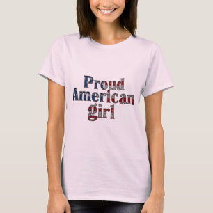 Proud American Girl T-Shirt