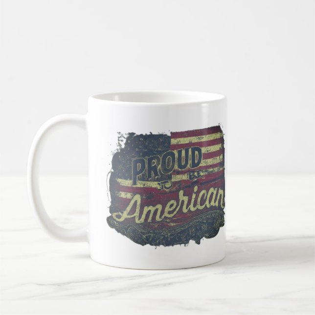Proud American Kaffeetasse (Links)