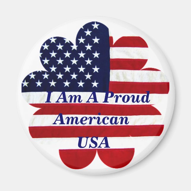 Proud American_ Magnet (Vorne)