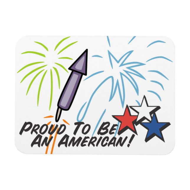 Proud American - Magnet (Horizontal)