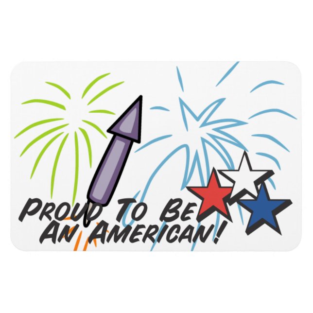 Proud American - Magnet (Horizontal)