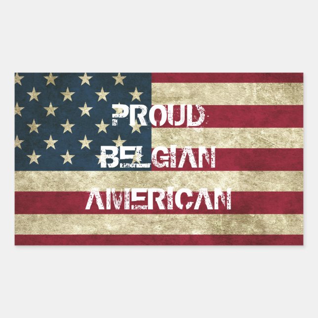 Proud American Sticker (Vorderseite)