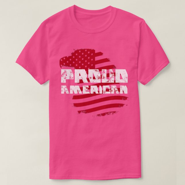 Proud American T-Shirt (Design vorne)