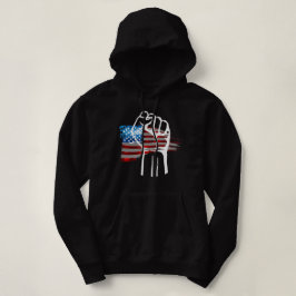 PROUD AMERICAN - wht  Hoodie
