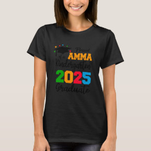 Proud Amma von A 2025 Graduate Class 2025 Senior 2 T-Shirt