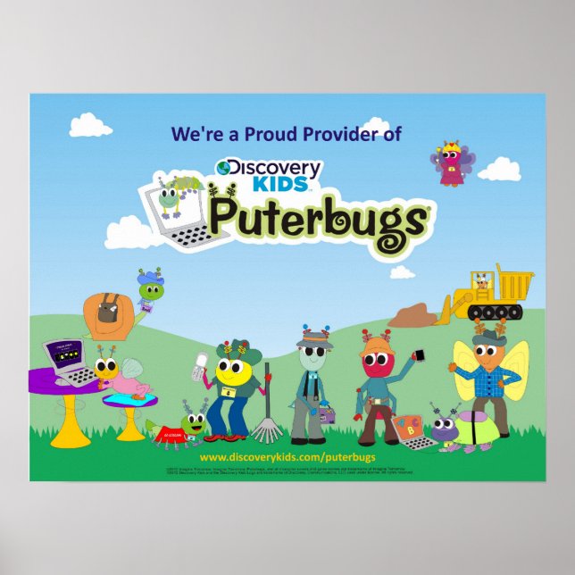 Proud-Anbieter von Discovery Kids Puterbugs Poster (Vorne)