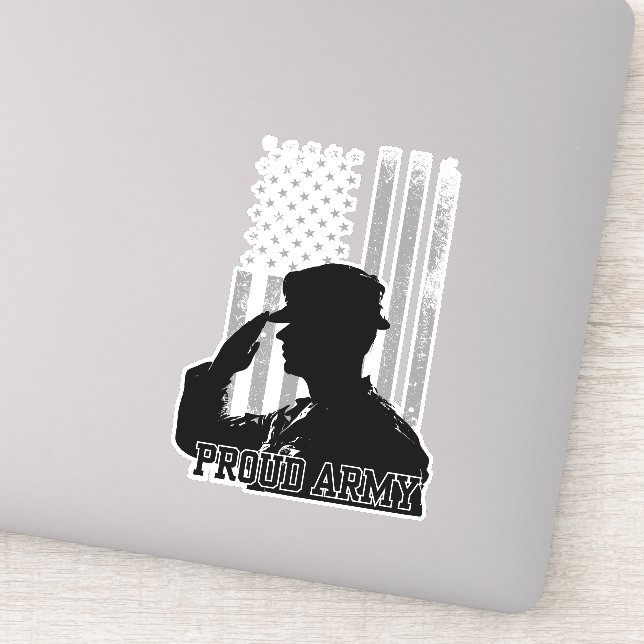 Proud Army Aufkleber (Detail)