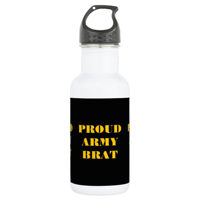 Proud Army Brat Trinkflasche (Vorderseite)