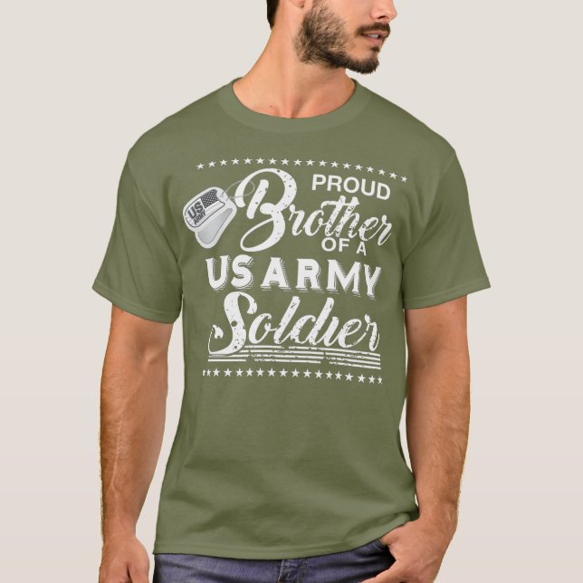 Proud Army Brother T-Shirt (Vorderseite)
