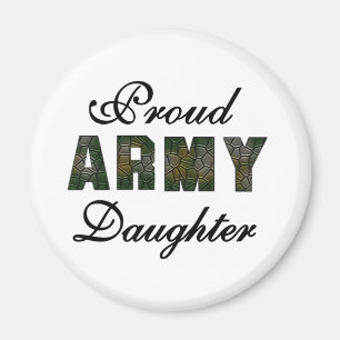 Proud Army Daughter Magnet