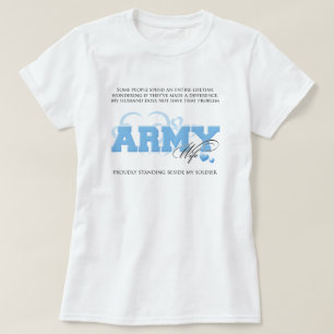 Proud ARMY Ehefrau T-Shirt