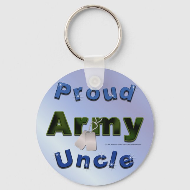 Proud Army Uncle Schlüsselanhänger (Vorderseite)