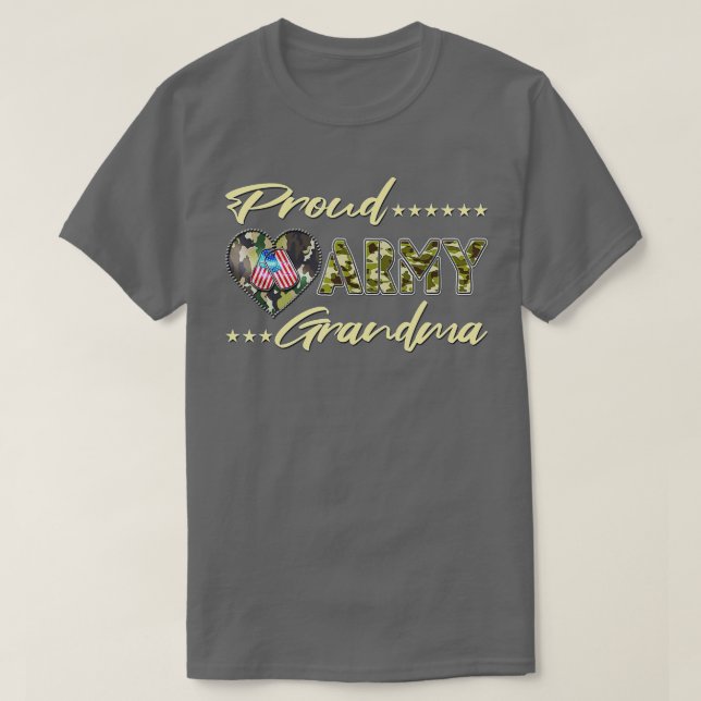 Proud Armys Großartiger Militärstolz (45) T-Shirt (Design vorne)